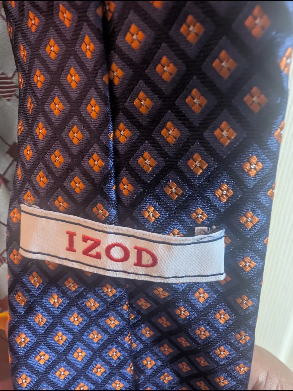 Men's Blue Patterned Silk Tie Trio - Classic Blue and Gold Designs